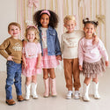 Kids wearing fun and trendy western outfits