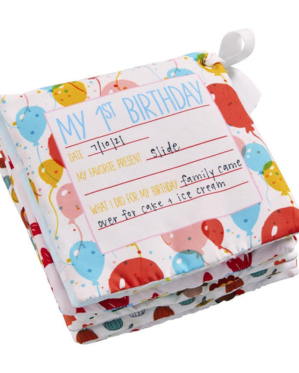 My 1st Birthday Book Page