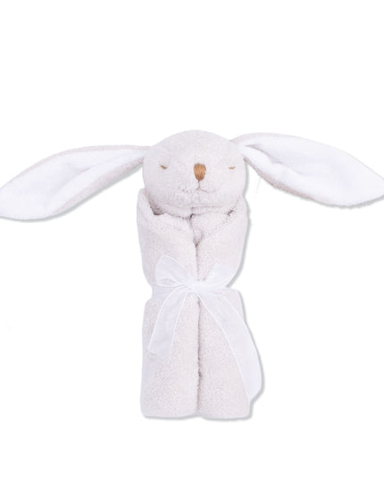 Natural Bunny Baby Lovey Blanket