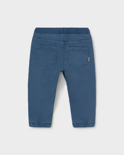 Back of blue children's jogger pants 