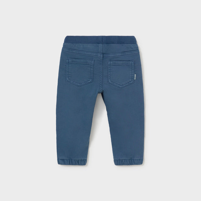 Back of blue children's jogger pants 