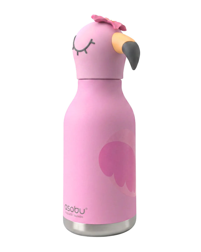 Pink Flamingo Water Bottle