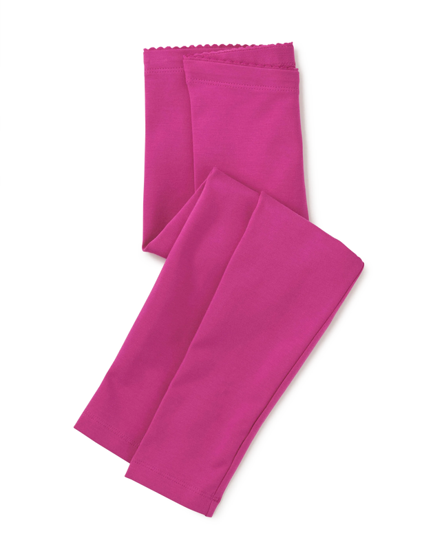 Bright pink leggings