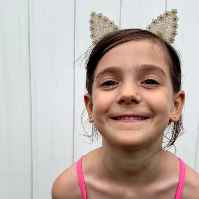 Daisy Cat Ears Headband - Giggles & Glitter