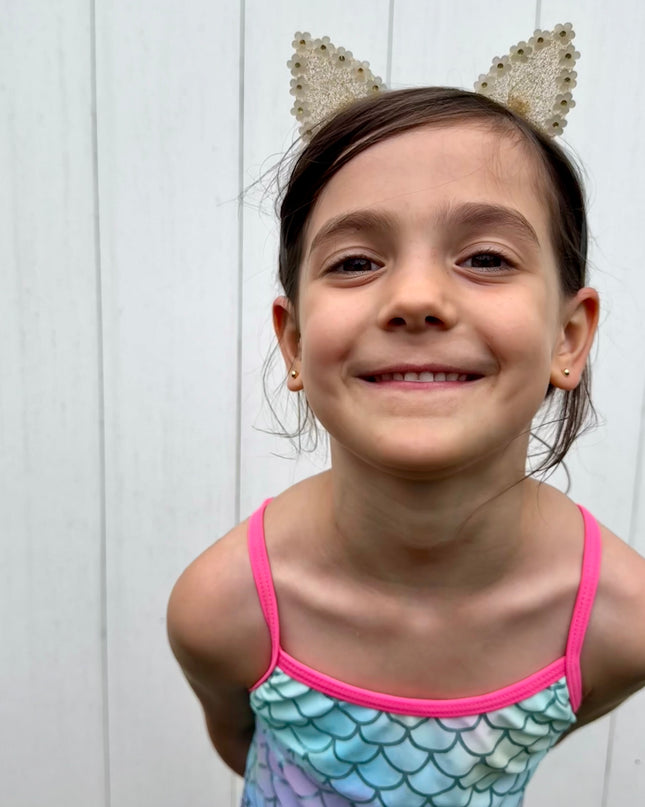 Daisy Cat Ears Headband - Giggles & Glitter
