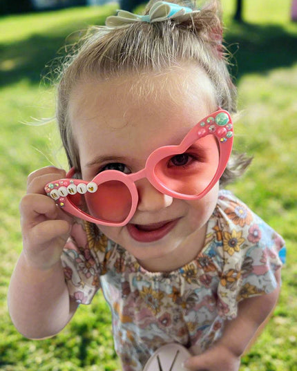 Pink Mama and Mini Heart Sunglass - Giggles & Glitter