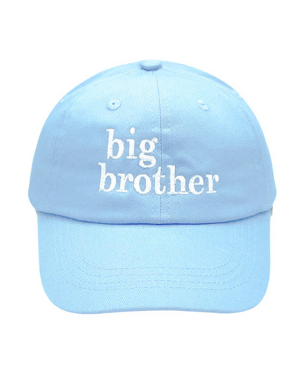 Big Brother Blue Baseball Hat - Giggles & Glitter