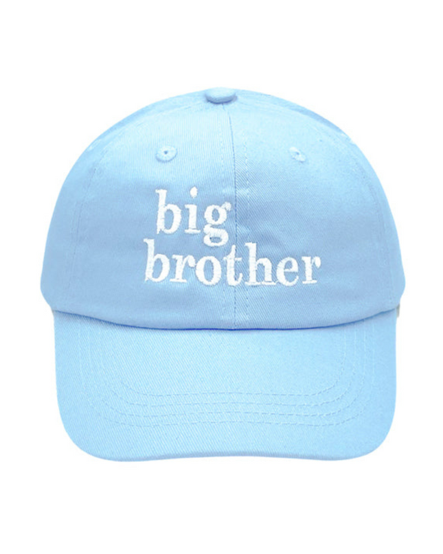 Big Brother Blue Baseball Hat - Giggles & Glitter
