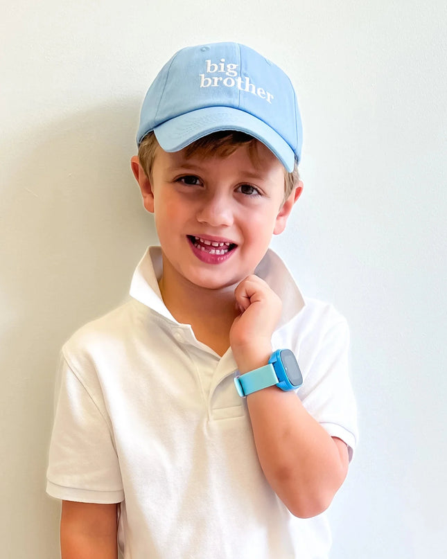 Big Brother Blue Baseball Hat - Giggles & Glitter