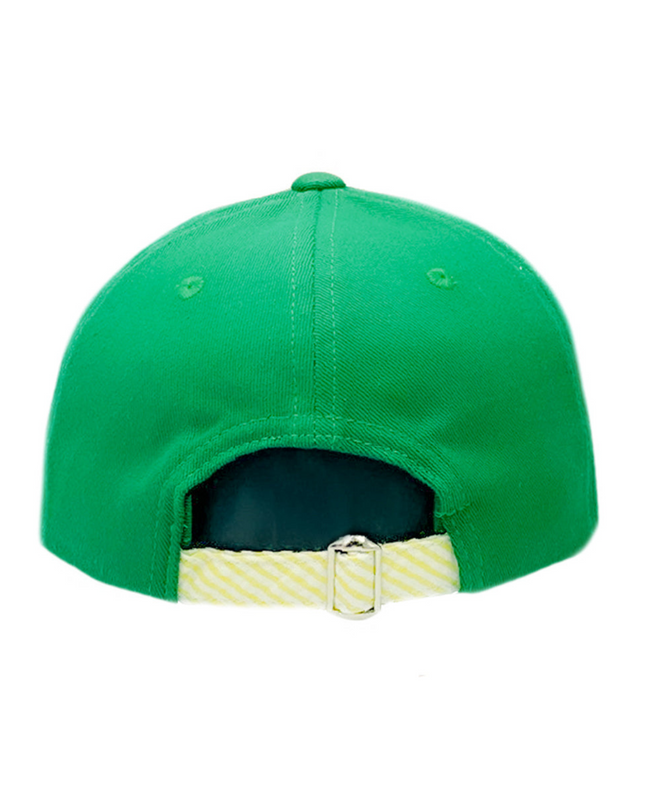 Back of green Dump Truck Baseball Hat