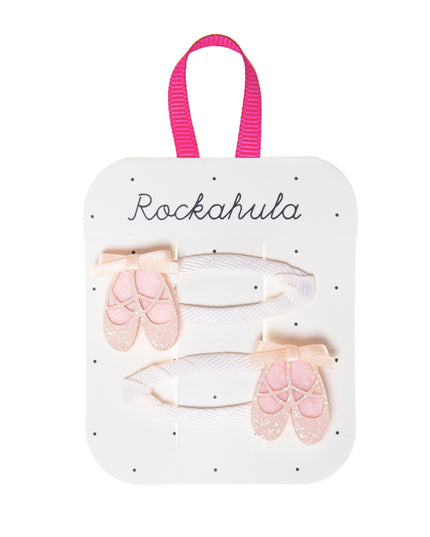 Ballet Slipper Hair Clips