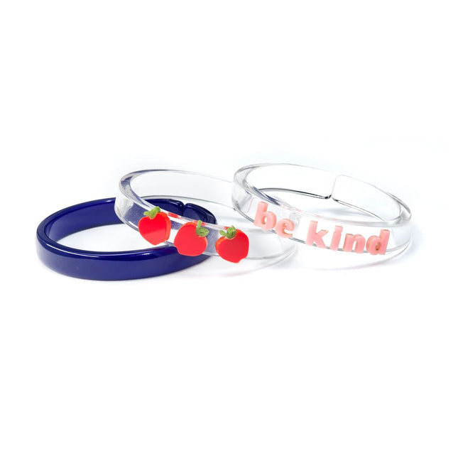 "Be Kind" Apple Bangles