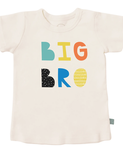 Organic Cotton "Big Bro" Toddler T-Shirt - Giggles & Glitter