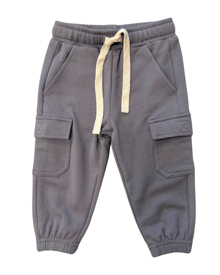 Boys grey cargo pants