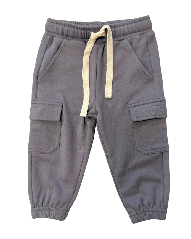 Boys grey cargo pants