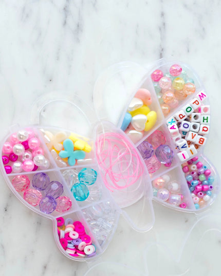 The Darling Butterfly Jewelry Making Bead Kit - Giggles & Glitter