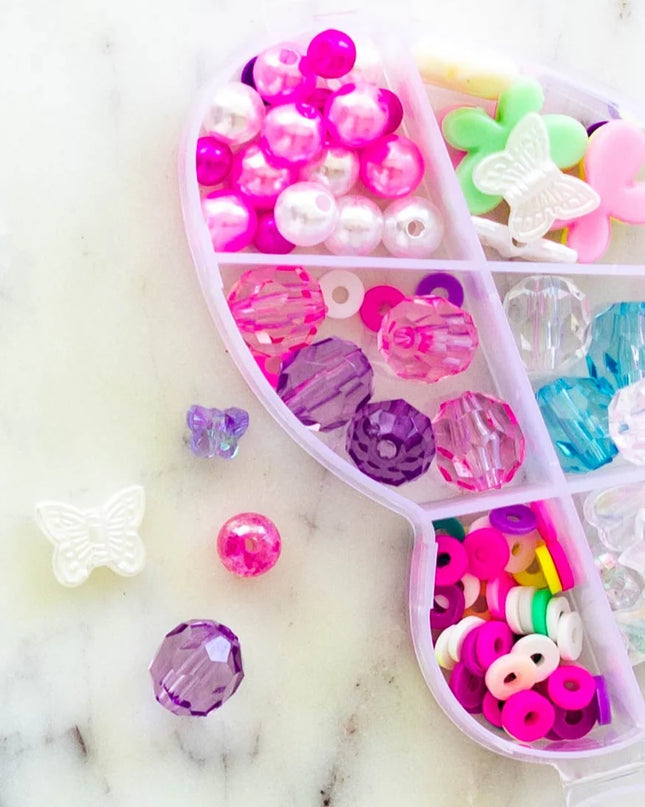 The Darling Butterfly Jewelry Making Bead Kit - Giggles & Glitter
