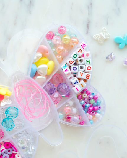 The Darling Butterfly Jewelry Making Bead Kit - Giggles & Glitter