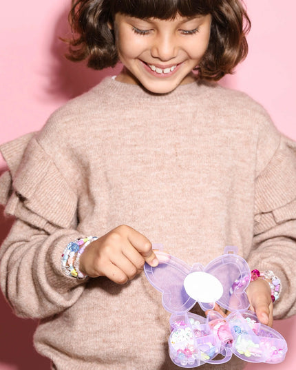 The Darling Butterfly Jewelry Making Bead Kit - Giggles & Glitter