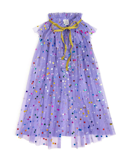 Lavender Confetti Cape - Giggles & Glitter