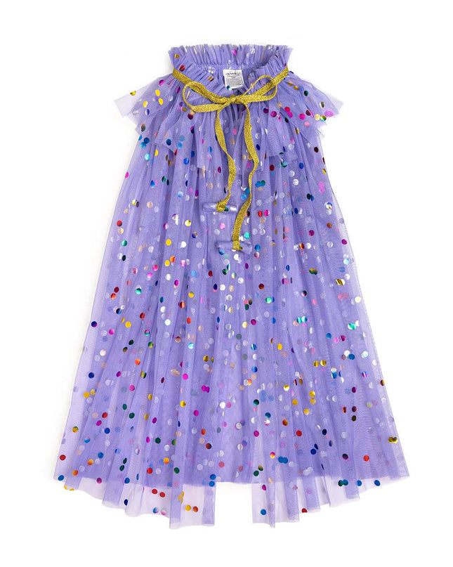 Lavender Confetti Cape - Giggles & Glitter