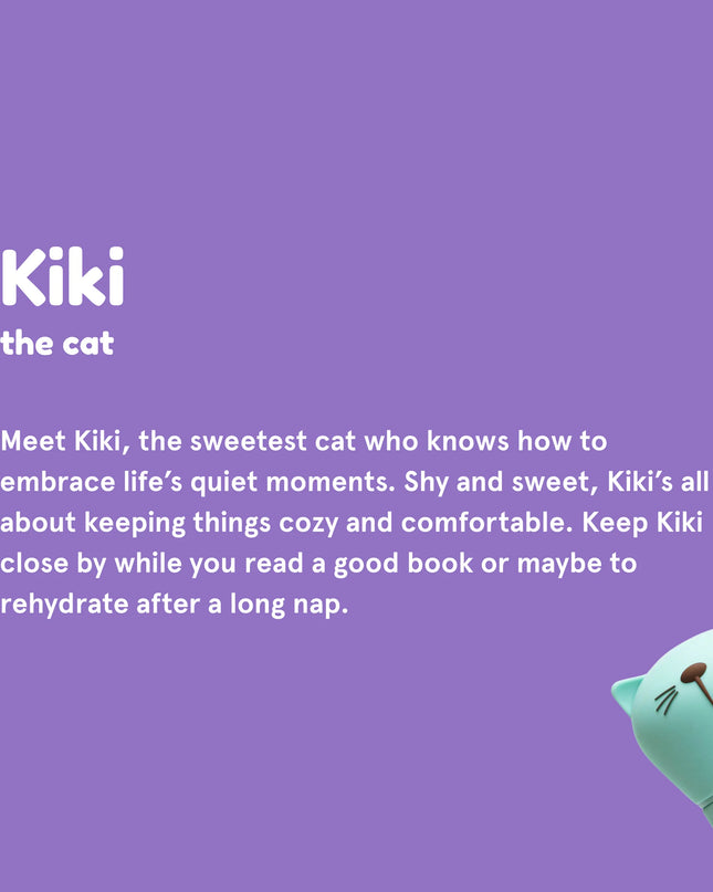 Green Cat Water Bottle Intro