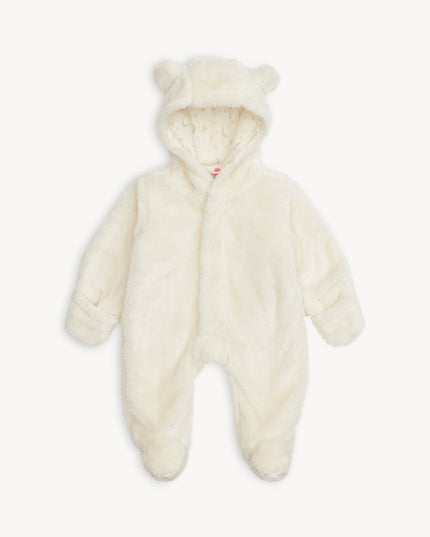 Cloud Minky Bear Footie