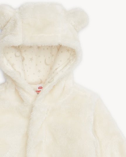 Cloud Minky Bear Footie