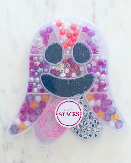 The Friendly Ghost Halloween Jewelry Making Bead Kit