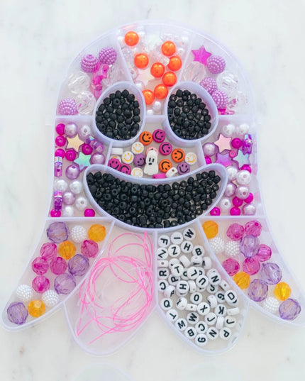 The Friendly Ghost Halloween Jewelry Making Bead Kit