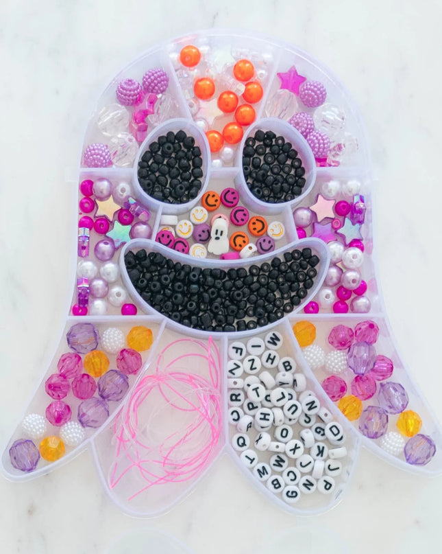 The Friendly Ghost Halloween Jewelry Making Bead Kit