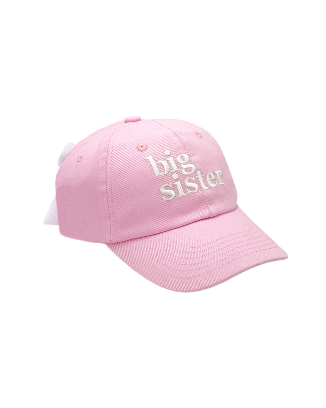 Big Sister Bow Baseball Hat - Giggles & Glitter