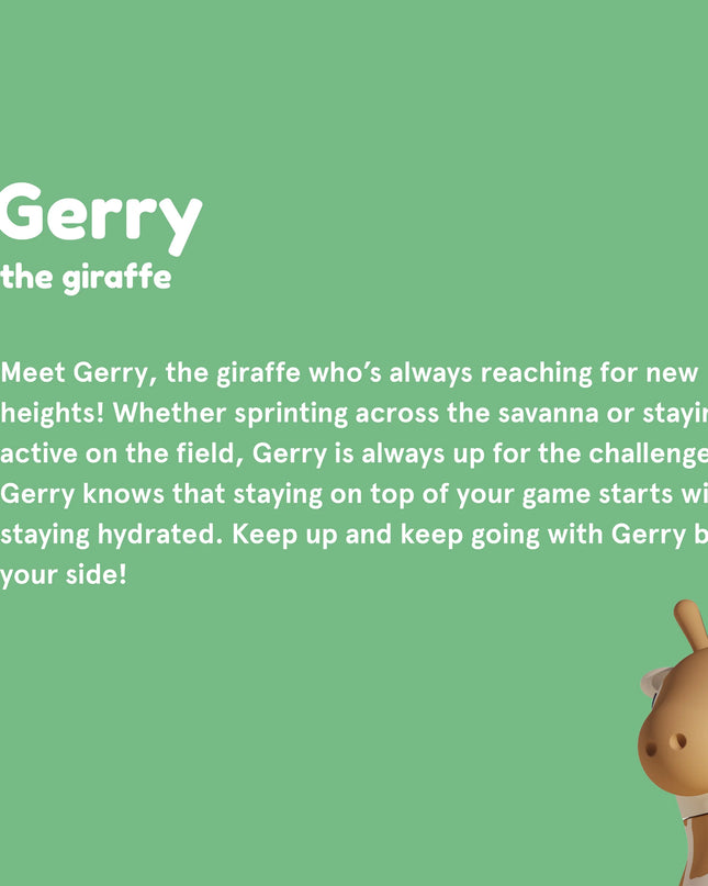 Giraffe Bestie Stainless Steel Water Bottle