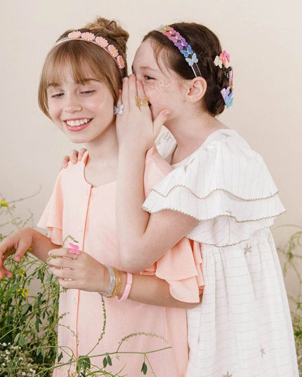 Pink Daisies Headband - Giggles & Glitter