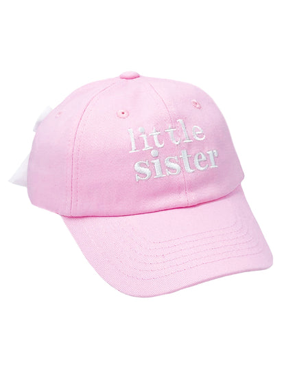 Little Sister Bow Baseball Hat - Giggles & Glitter