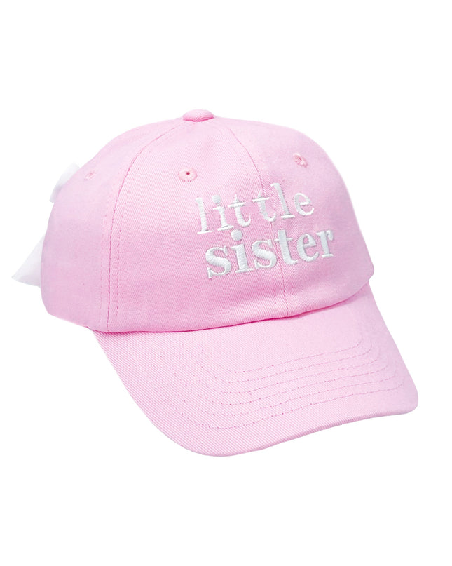 Little Sister Bow Baseball Hat - Giggles & Glitter