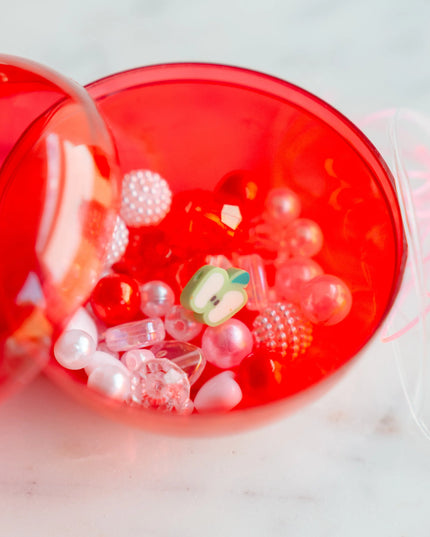 Apple Shaped Jewelry Making Bead Kit