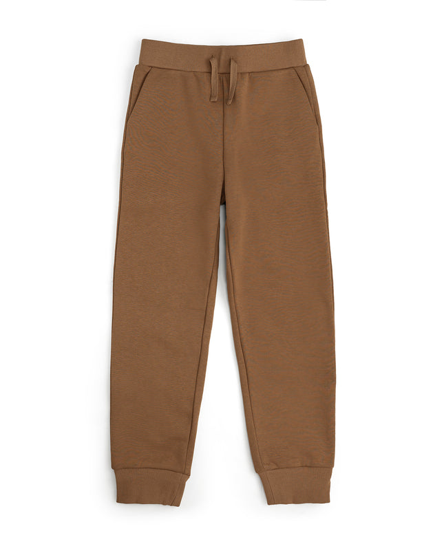 Brown drawstring joggers