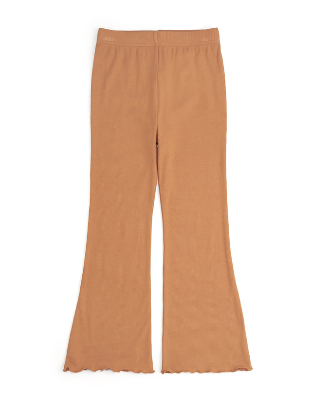 Burnt Orange Flare Leggings