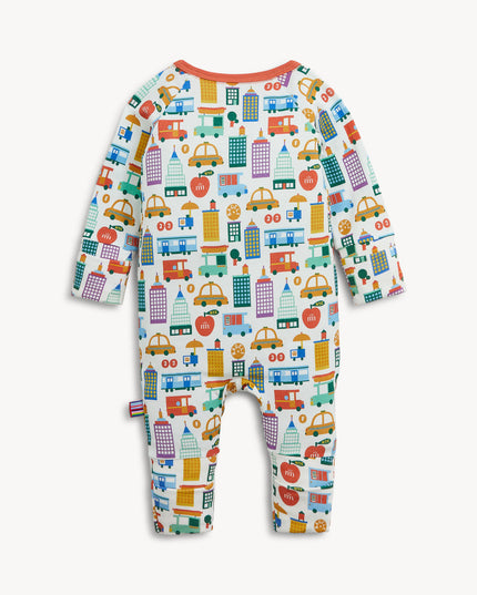 NYC Print Baby Convertible Pajamas