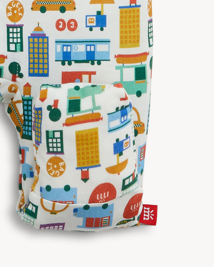 NYC Print Baby Convertible Pajamas