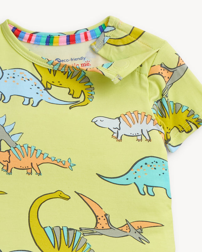 Children's pajama set with dinosaur pattern