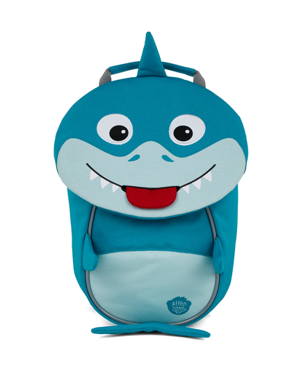 Children's backpack with a shark design