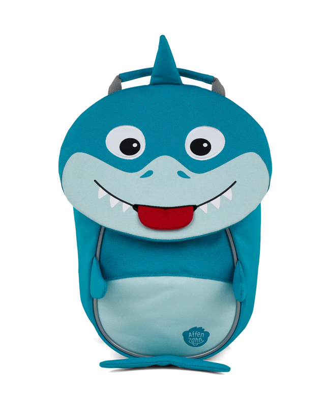 Children's backpack with a shark design
