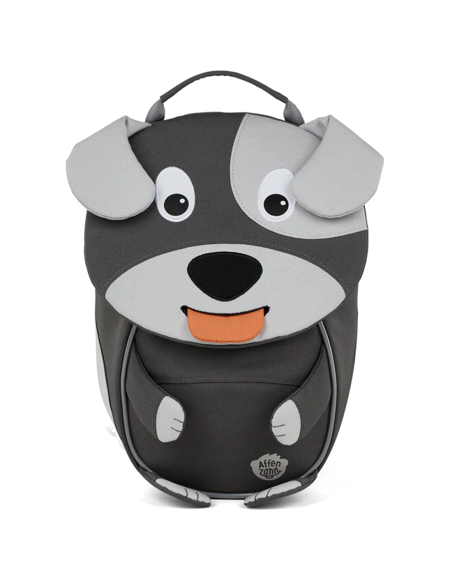 Children's backpack shaped like a dog