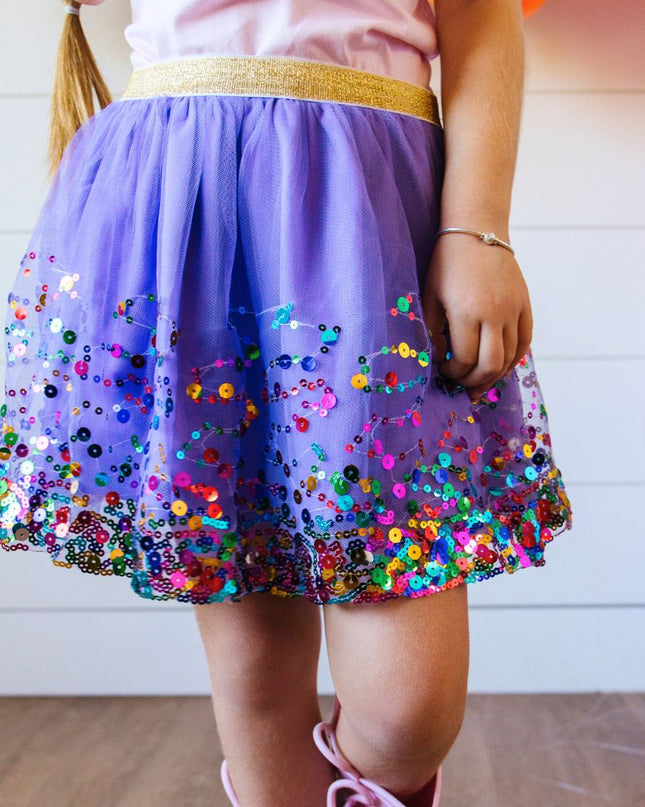 Lavender Confetti Tutu - Giggles & Glitter