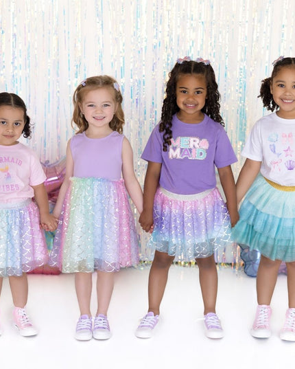 Rainbow Mermaid Tutu - Giggles & Glitter