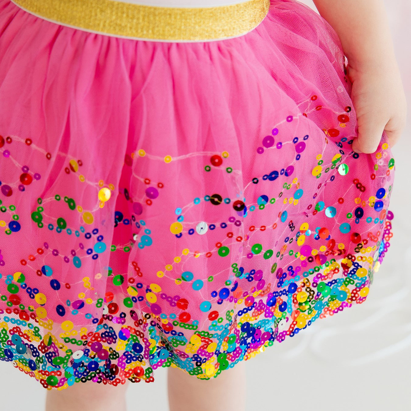 Sweet Wink Raspberry Confetti Tutu