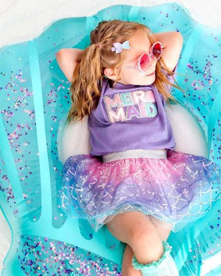 Sparkling Mermaid Tutu - Giggles & Glitter