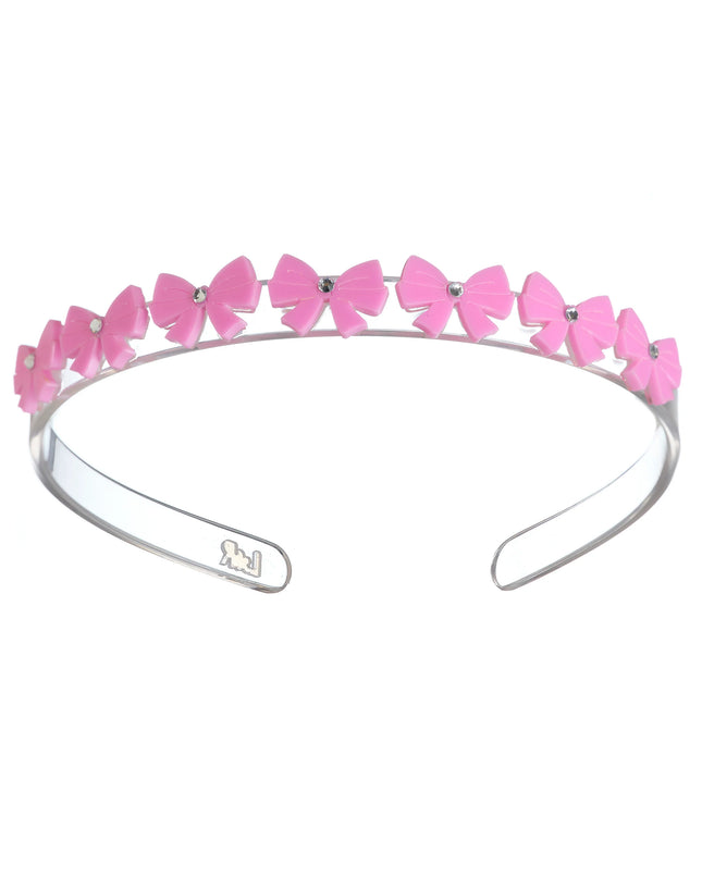 Headband with Mini Pink Bows
